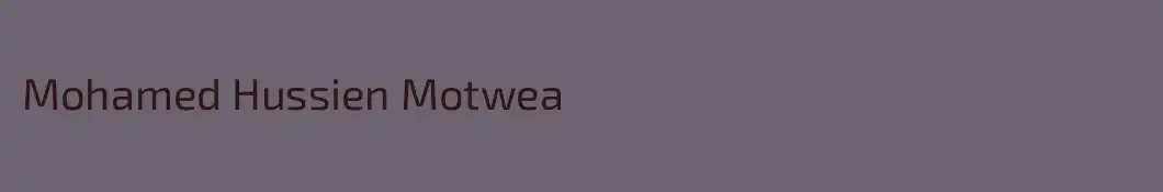 Mohamed Hussien Motwea